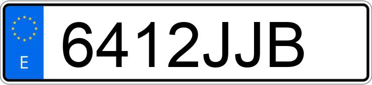 Numer rejestracyjny 6412JJB posiada KAWASAKI ER-6 Numer rejestracyjny 6412JJB posiada KAWASAKI ER-6