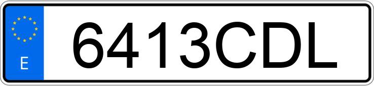 Numer rejestracyjny 6413CDL posiada MERCEDES C (203) 200 CDI CLASSIC