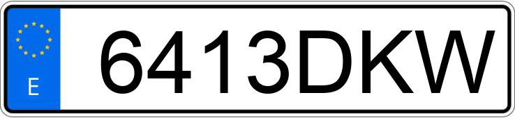 Numer rejestracyjny 6413DKW posiada CITROEN XSARA Numer rejestracyjny 6413DKW posiada CITROEN XSARA