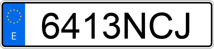 Numer rejestracyjny 6413NCJ posiada TOYOTA RAV4 Numer rejestracyjny 6413NCJ posiada TOYOTA RAV4