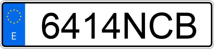 Numer rejestracyjny 6414NCB posiada TOYOTA COROLLA Numer rejestracyjny 6414NCB posiada TOYOTA COROLLA