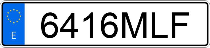 Numer rejestracyjny 6416MLF posiada PEUGEOT 408