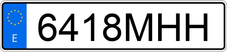 Numer rejestracyjny 6418MHH posiada CUPRA LEON Numer rejestracyjny 6418MHH posiada CUPRA LEON