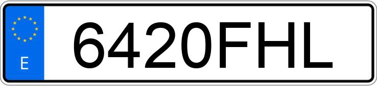 Numer rejestracyjny 6420FHL posiada SEAT CORDOBA Numer rejestracyjny 6420FHL posiada SEAT CORDOBA