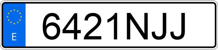 Numer rejestracyjny 6421NJJ posiada TOYOTA LAND CRUISER Numer rejestracyjny 6421NJJ posiada TOYOTA LAND CRUISER