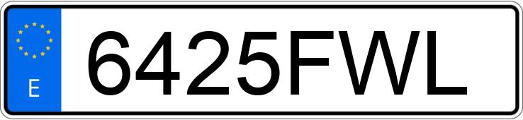 Numer rejestracyjny 6425FWL posiada SEAT ALTEA XL Numer rejestracyjny 6425FWL posiada SEAT ALTEA XL