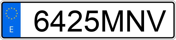 Numer rejestracyjny 6425MNV posiada SEAT ATECA