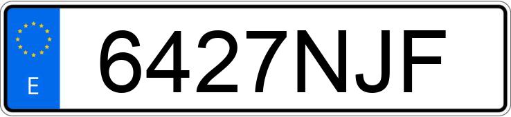 Numer rejestracyjny 6427NJF posiada SEAT ARONA Numer rejestracyjny 6427NJF posiada SEAT ARONA