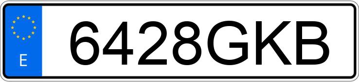 Numer rejestracyjny 6428GKB posiada IVECO DAILY CITY