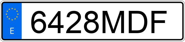 Numer rejestracyjny 6428MDF posiada MERCEDES GLA (247) Numer rejestracyjny 6428MDF posiada MERCEDES GLA (247)