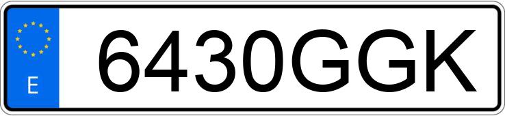 Numer rejestracyjny 6430GGK posiada FIAT BRAVO Numer rejestracyjny 6430GGK posiada FIAT BRAVO