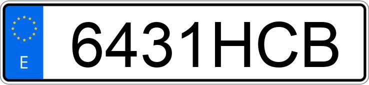 Numer rejestracyjny 6431HCB posiada SEAT LEON