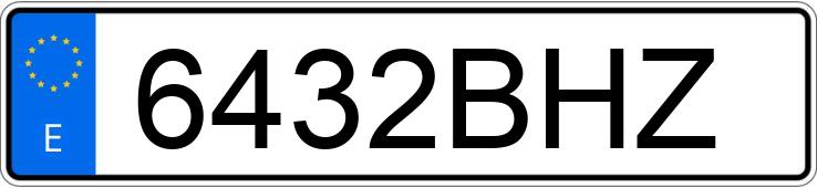 Numer rejestracyjny 6432BHZ posiada OPEL ASTRA