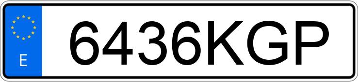 Numer rejestracyjny 6436KGP posiada HONDA CIVIC Numer rejestracyjny 6436KGP posiada HONDA CIVIC