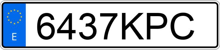 Numer rejestracyjny 6437KPC posiada NISSAN QASHQAI