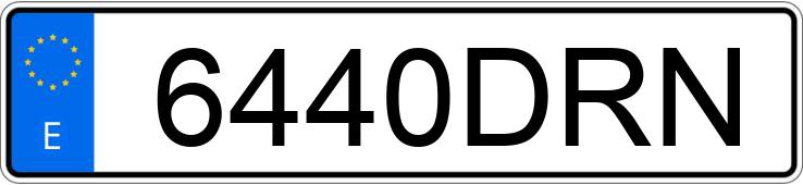 Numer rejestracyjny 6440DRN posiada PEUGEOT 407