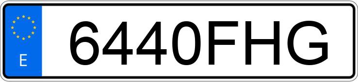 Numer rejestracyjny 6440FHG posiada TOYOTA COROLLA Numer rejestracyjny 6440FHG posiada TOYOTA COROLLA