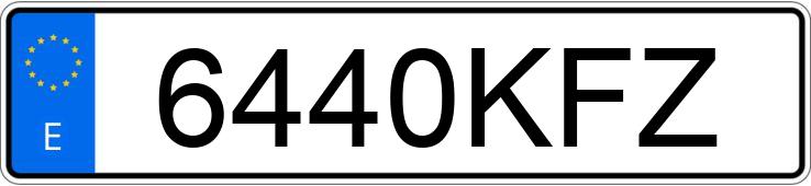 Numer rejestracyjny 6440KFZ posiada RENAULT MASTER Numer rejestracyjny 6440KFZ posiada RENAULT MASTER