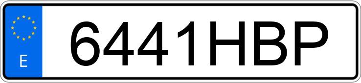 Numer rejestracyjny 6441HBP posiada RENAULT MASTER Numer rejestracyjny 6441HBP posiada RENAULT MASTER
