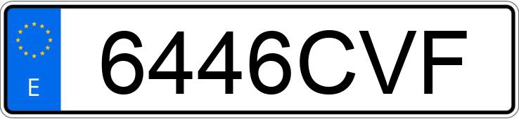 Numer rejestracyjny 6446CVF posiada IVECO DAILY