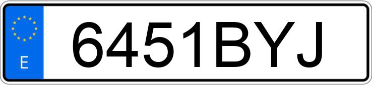 Numer rejestracyjny 6451BYJ posiada VOLKSWAGEN BORA Numer rejestracyjny 6451BYJ posiada VOLKSWAGEN BORA