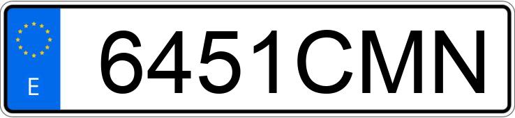 Numer rejestracyjny 6451CMN posiada VOLKSWAGEN PASSAT Numer rejestracyjny 6451CMN posiada VOLKSWAGEN PASSAT