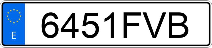 Numer rejestracyjny 6451FVB posiada NISSAN NAVARA