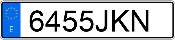 Numer rejestracyjny 6455JKN posiada MINI COUNTRYMAN