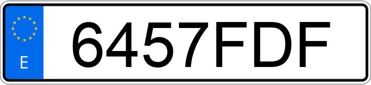 Numer rejestracyjny 6457FDF posiada NISSAN MICRA Numer rejestracyjny 6457FDF posiada NISSAN MICRA