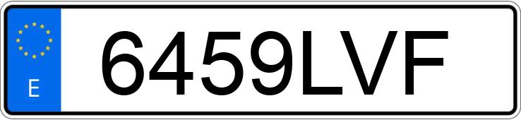 Numer rejestracyjny 6459LVF posiada HYUNDAI TUCSON