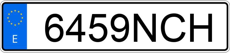 Numer rejestracyjny 6459NCH posiada FORD CAPRI