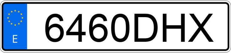 Numer rejestracyjny 6460DHX posiada OPEL ASTRA