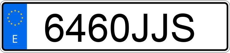 Numer rejestracyjny 6460JJS posiada BMW SERIE 2