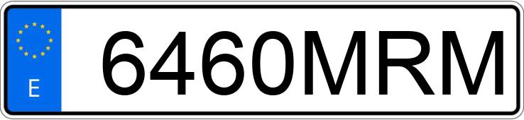Numer rejestracyjny 6460MRM posiada MERCEDES EQV Numer rejestracyjny 6460MRM posiada MERCEDES EQV