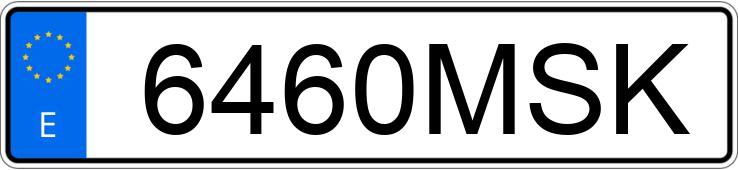Numer rejestracyjny 6460MSK posiada FORD KUGA Numer rejestracyjny 6460MSK posiada FORD KUGA