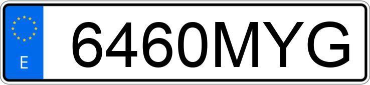 Numer rejestracyjny 6460MYG posiada VOGE 525