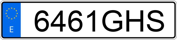 Numer rejestracyjny 6461GHS posiada DACIA SANDERO