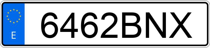 Numer rejestracyjny 6462BNX posiada FIAT PUNTO Numer rejestracyjny 6462BNX posiada FIAT PUNTO