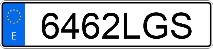 Numer rejestracyjny 6462LGS posiada FIAT DUCATO