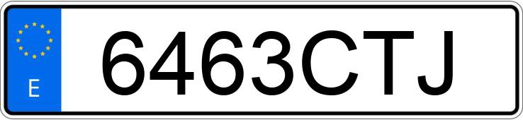Numer rejestracyjny 6463CTJ posiada CITROEN XSARA Numer rejestracyjny 6463CTJ posiada CITROEN XSARA