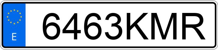 Numer rejestracyjny 6463KMR posiada FORD TRANSIT COURIER