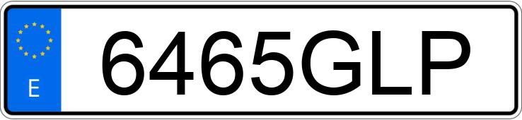 Numer rejestracyjny 6465GLP posiada MAZDA MAZDA2