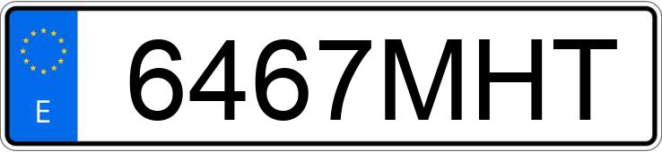Numer rejestracyjny 6467MHT posiada CITROEN JUMPER