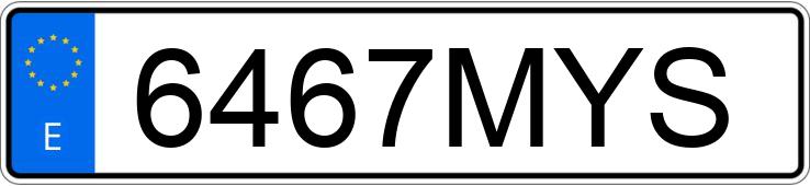 Numer rejestracyjny 6467MYS posiada FORD MUSTANG MACH-E Numer rejestracyjny 6467MYS posiada FORD MUSTANG MACH-E