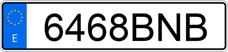 Numer rejestracyjny 6468BNB posiada CITROEN XSARA Numer rejestracyjny 6468BNB posiada CITROEN XSARA