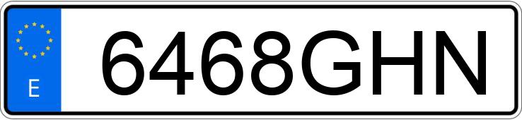 Numer rejestracyjny 6468GHN posiada RENAULT MEGANE Numer rejestracyjny 6468GHN posiada RENAULT MEGANE