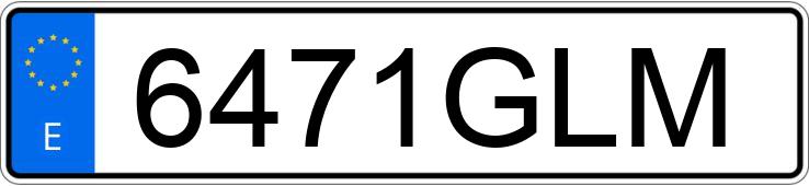 Registreringsnummer6471GLM har SAAB 9-3