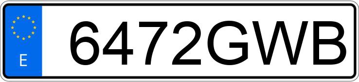 Numer rejestracyjny 6472GWB posiada PEUGEOT 207 Numer rejestracyjny 6472GWB posiada PEUGEOT 207