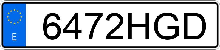 Numer rejestracyjny 6472HGD posiada RENAULT LAGUNA Numer rejestracyjny 6472HGD posiada RENAULT LAGUNA