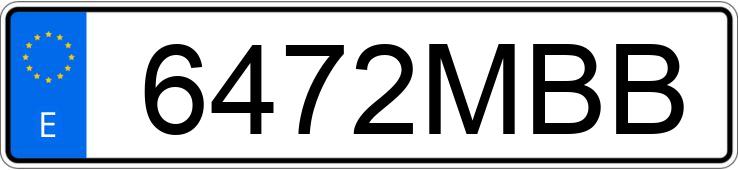 Numer rejestracyjny 6472MBB posiada TOYOTA YARIS CROSS